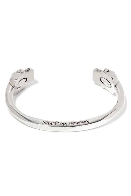 Large Twin Skull Bracelet